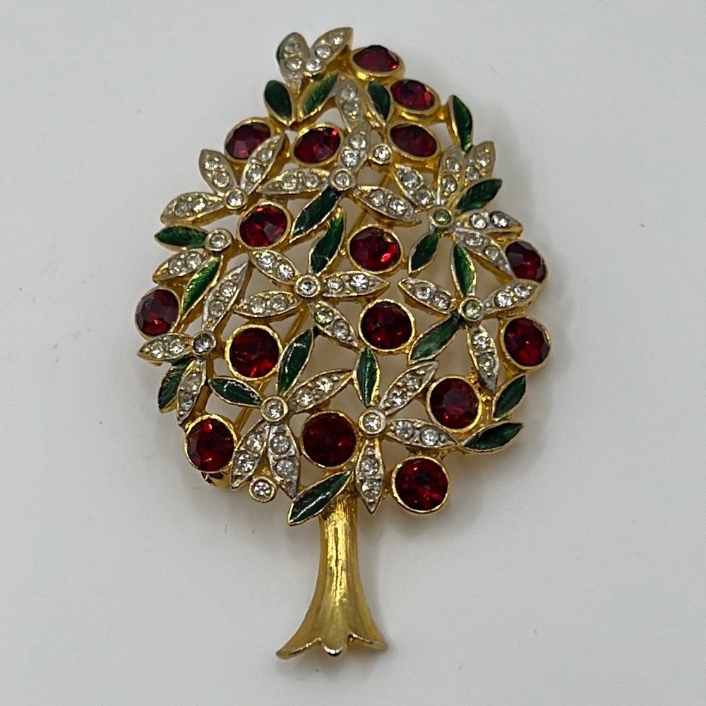 Vintage Sphinx A1266 book piece tree brooch